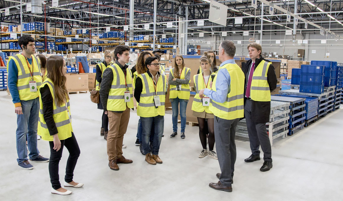 Logistik bei Audi live erleben