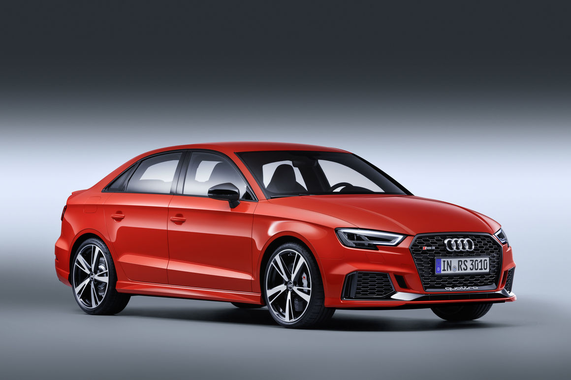 Audi RS 3 Limousine Pole Position im KompaktSegment