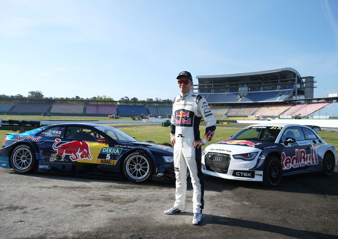 Mattias Ekström, Red Bull Audi RS 5 DTM, Audi S1 EKS RX quattro