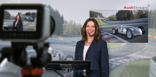 Travel through time with AudiStream: new online guided tour turn