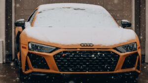 Audi R8 - Snow