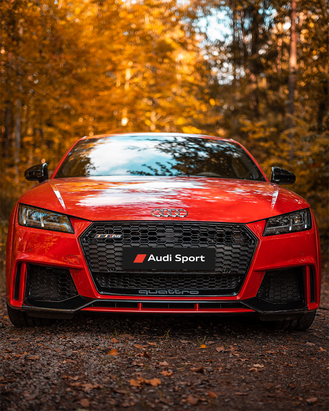 Audi ttrs catalunya red