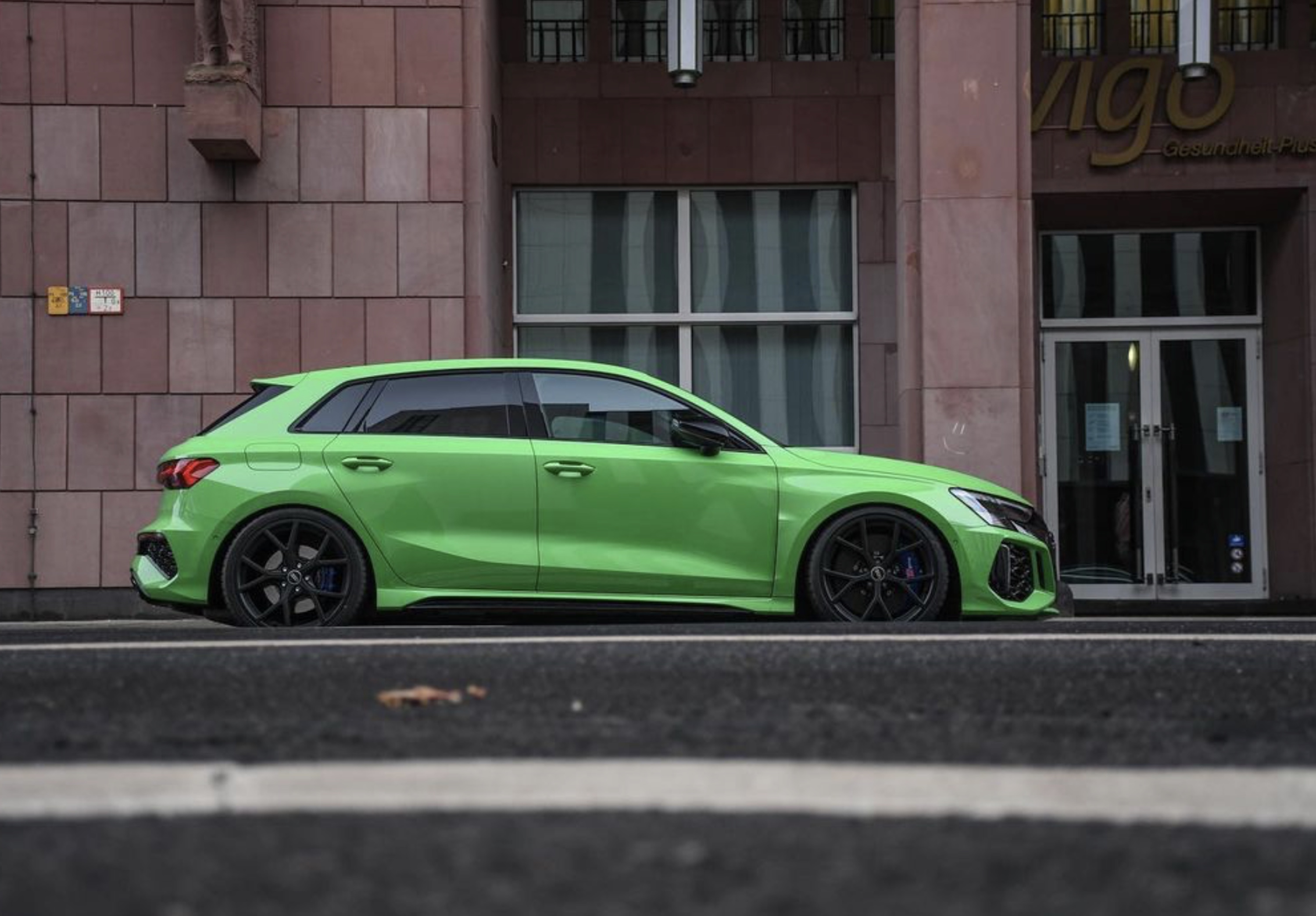 Audi RS3 Sportback Kyalami Green