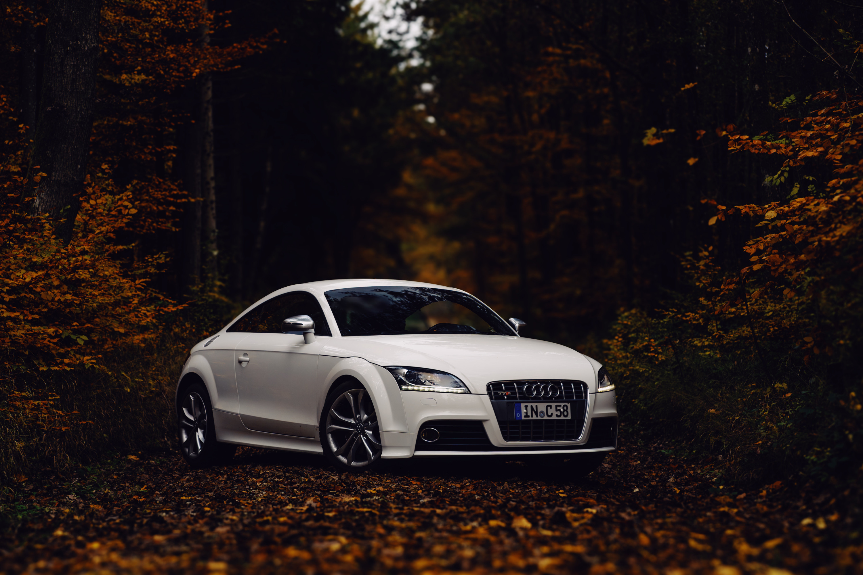 2009 Audi TTS in Weiß