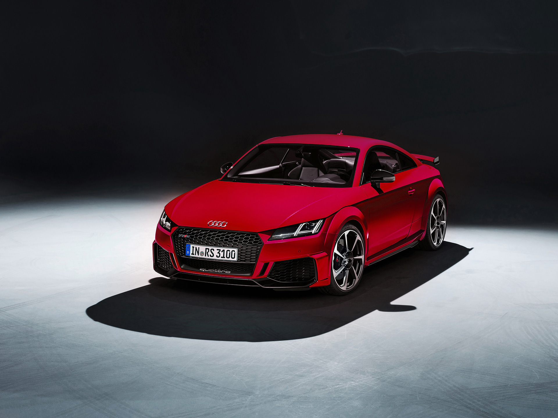 audi ttrs 2019 red
