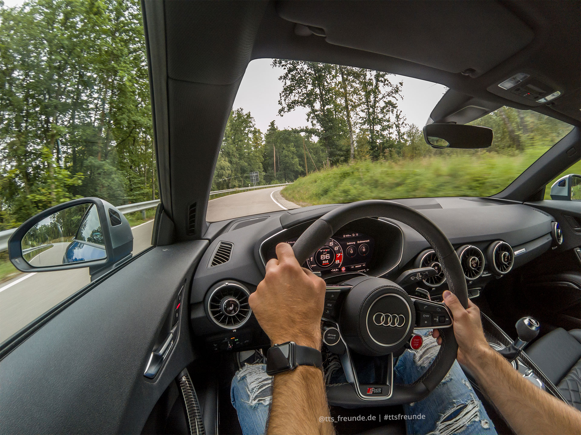 Audi TT RS Cockpit