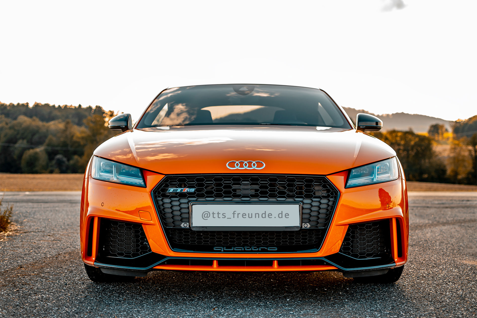 Audi TT RS Catalunyarot Teal&Orange Look <3