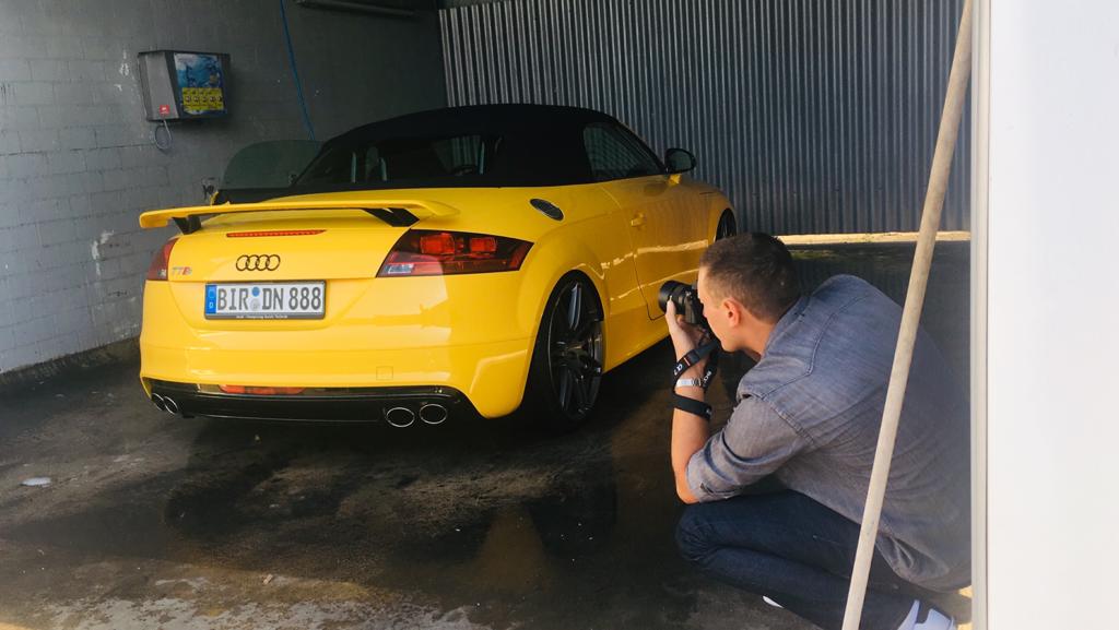 Audi TTS Imolagelb