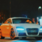 2009 Audi TTS in Weiß
