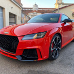 Catalunyarot Audi TT RS mit servFaces Keramikversiegelung