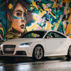 2009 Audi TTS in Weiß